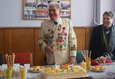 В компанията на семейството и приятелите си от Съюза на