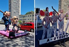 Фигури иронизиращи българските управници се появиха на карнавала в ГабровоПремиерът