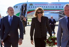 Президентът Румен Радев пристигна на официално посещение в Чехия по