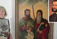 Русе пази първата живописна картина на Светите братя Кирил и