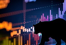 Традиционното определение за мечи пазар е спад на акциите от