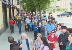 Поклонението пред мощите на св св Кирил и Методий в