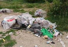 Първата гледка която виждат посетителите щом слязат на бреговата ивица