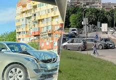 Инцидентът е станал към 16 30 часа този следобедДва автомобила са