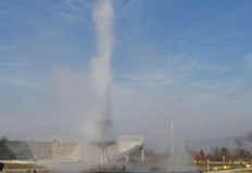 Спукала се е тръба на сондажаТежка авария спукана тръба