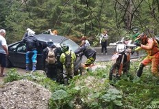 За щастие инцидентът се е разминал без пострадали и сериозни повреди