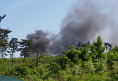 Пожар чиято локация е неустановена разтревожи русенциСпоред различни публикации в
