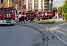 Четири екипа на пожарната в Пловдив са успели да се