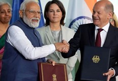 Споразуменията бяха подписани по време на визита в Берлин на