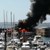 Заплаха от голям нефтен разлив след потъването на изгорялата яхта в Ламанша