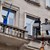 Върнаха знамето на Украйна на фасадата на Столична община Върнаха знамето на Украйна на фасадата на Столична община