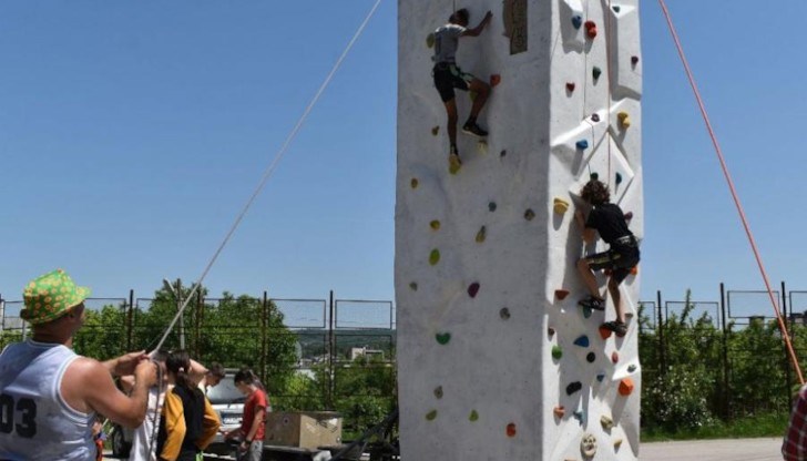 По повод Деня на детето Първи юни използването на стената ще е безплатно за децата По повод Деня на детето Първи юни използването на стената ще е безплатно за децата