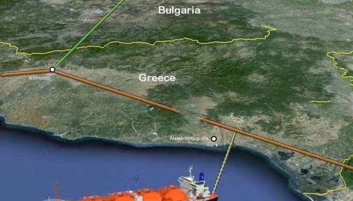 Двата самолета са достигнали на 2,5 км от град Александруполис