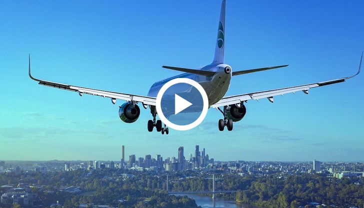 Причината за натоварения трафик била войната в Украйна, която се заобикаля от въздушния транспорт