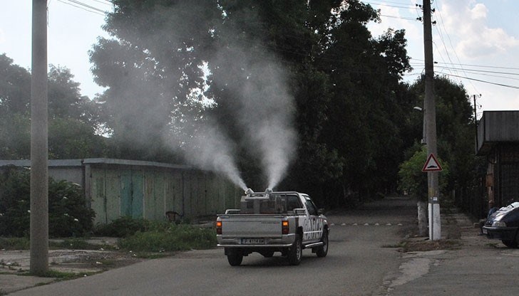 Дезиснекцията се изпълнява от специалисти на „Санси” ООД при благоприятни метеорологични условия Дезиснекцията се изпълнява от специалисти на „Санси” ООД при благоприятни метеорологични условия