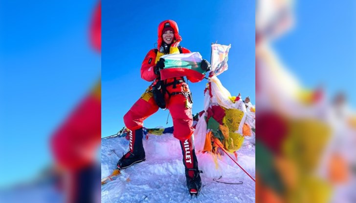 Силвия е първият българин, покорил последователно Еверест и Лхотце Силвия е първият българин, покорил последователно Еверест и Лхотце