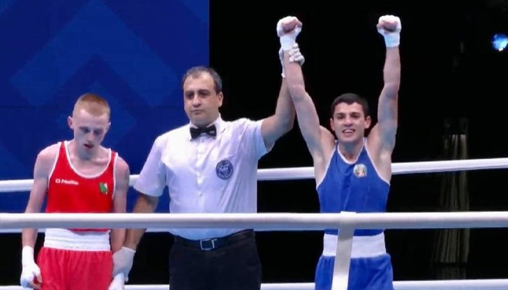 Ергюнал Себахтин донесе първи медал за България от европейското първенство по бокс за мъже в Ереван