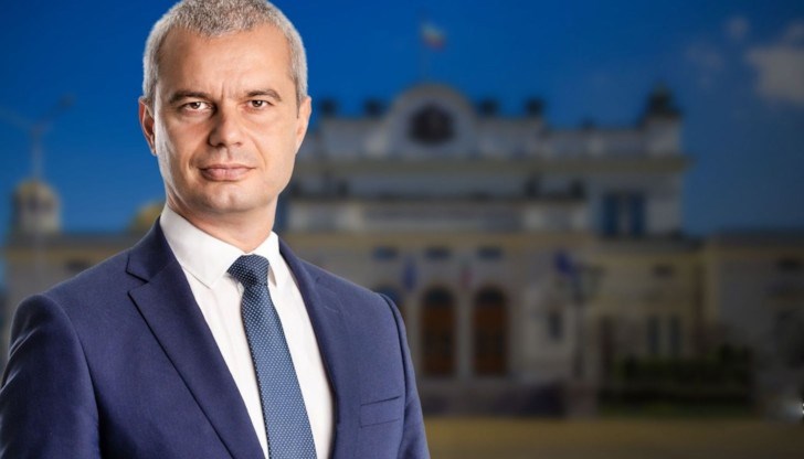 Това коментира лидерът на ПП "Възраждане"  Костадин Костадинов