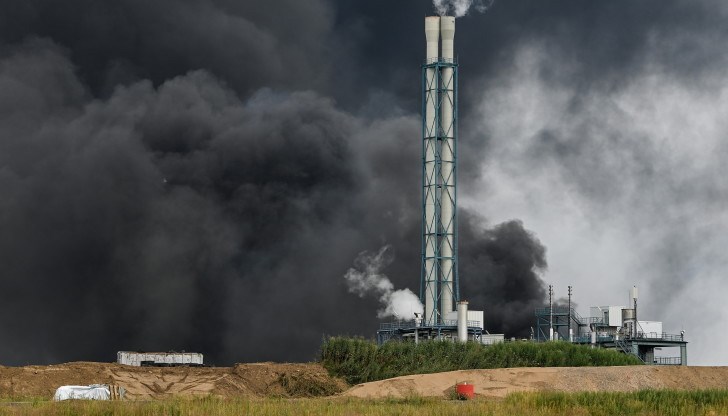 Засега не е ясно какво е причинило взрива Засега не е ясно какво е причинило взрива