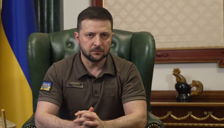 Украинският президент проведе онлайн чат със студенти от водещи френски