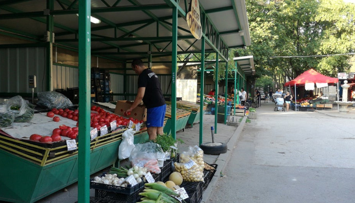 Един от общинските пазари в Русе остана без ток заради