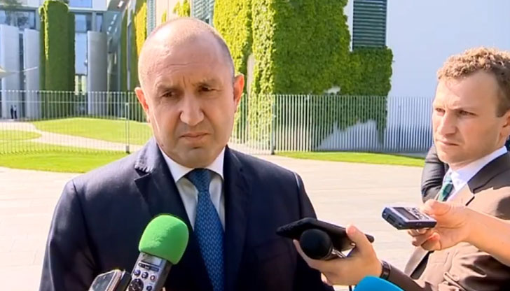 Изявление на президента след срещите в ГерманияПрезидентът Румен Радев е