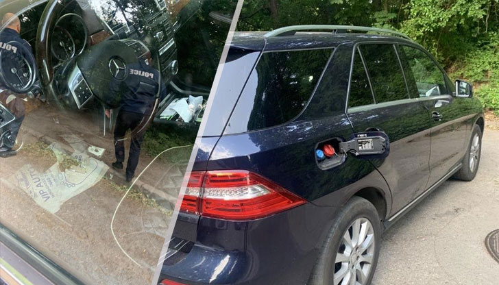 Екшън след кражба на автомобил се е разиграл рано тази