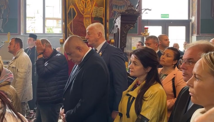 По&ndash;късно ще посети строящия се параклис "Св. Архангели"Лидерът на ГЕРББойко