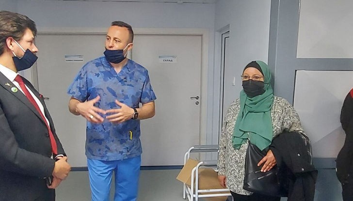 Преподаватели от Zarqa University, Йордания, посетиха Университетска болница „Канев“ Д-р