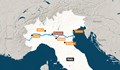 Адска суша в Италия: Реките съхнат