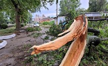 Мощна буря вилня във Видин