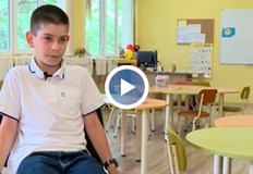 Той е сред само тримата четвъртокласници у нас преминали малките
