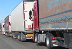 За да не се струпват край Русе превозните средства се спират