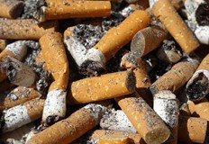 Изложба посветена на борбата със замърсяването с цигарени фасове беше