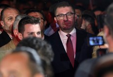 Лидерът на ВМРО ДПМНЕ Християн Мицкоски заяви че няма да