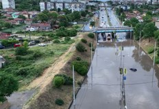 Мощната стихия която се стовари върху Русе блокира движението в