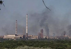 Според украинския областен управител на Луганска област в Северодонецк все