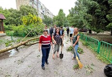 Във връзка с проливните валежи тази сутрин на територията на