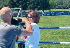 Депутатката присъства на Фестивала на спорта в Южен парк в