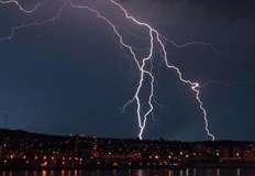 Фаталната мълния е поразила жертвите си край река Сан Габриел в