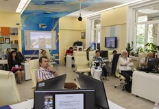 В конференцията участваха и ученици които вече имат определени постижения в областта