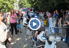 Центърът на Русе се изпълни с усмихнати деца дошли да се забавляват