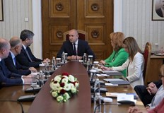Държавният глава Румен Радев започна консултациите за съставяне на правителство