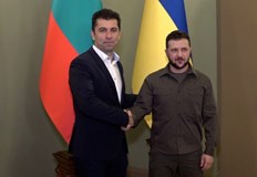 Украинският президент е обсъдил темата с премиера Кирил ПетковВолодимир Зеленски благодари на България за