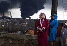 Градът изглежда е бил атакуван като отмъщение за сутрешния ни