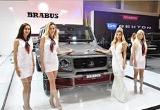 Brabus D40 Widestar най скъпата кола на салона в София бе