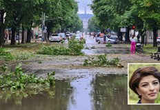 Природата е всесилна но шахтите дали са почистени При всяка буря