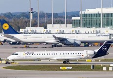 Германската авиокомпания Луфтханза Lufthansa отменя над 2000 полета на летищата