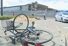 Велосипедист беше ударен от лек автомобил на бул Липник Няма опасност