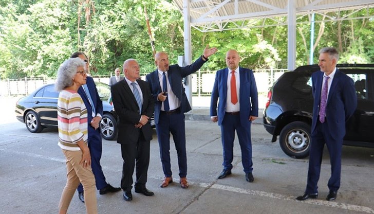 Текат ремонтни дейности на ро-ро терминала в Гюргево